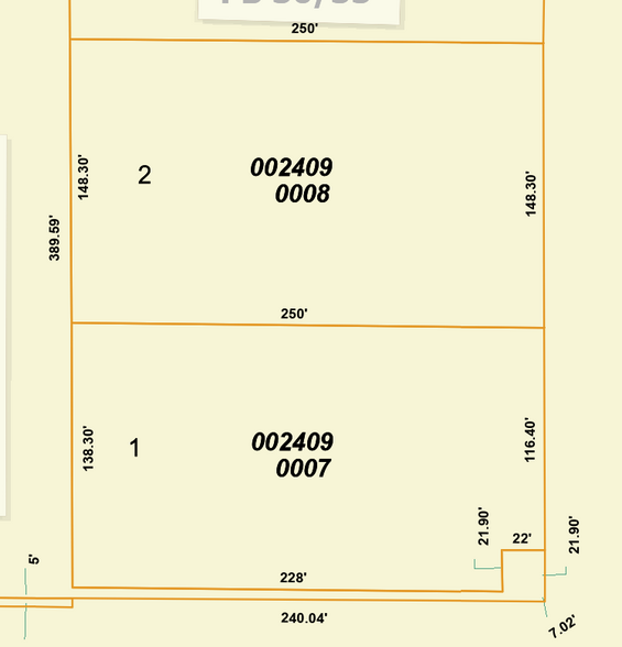 5715 N Washington Blvd, Sarasota, FL à vendre - Plan cadastral – Image 2 sur 4