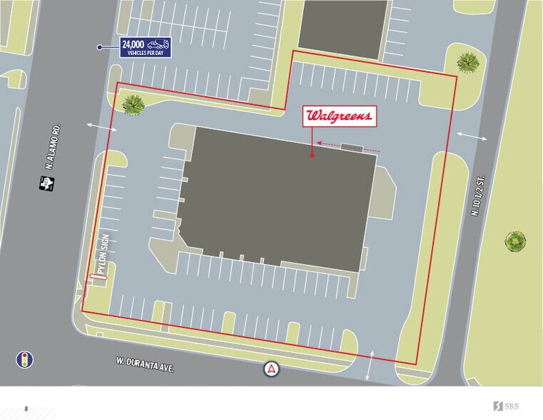 510 N Alamo Rd, Alamo, TX à louer - Photo de l’immeuble – Image 2 sur 4