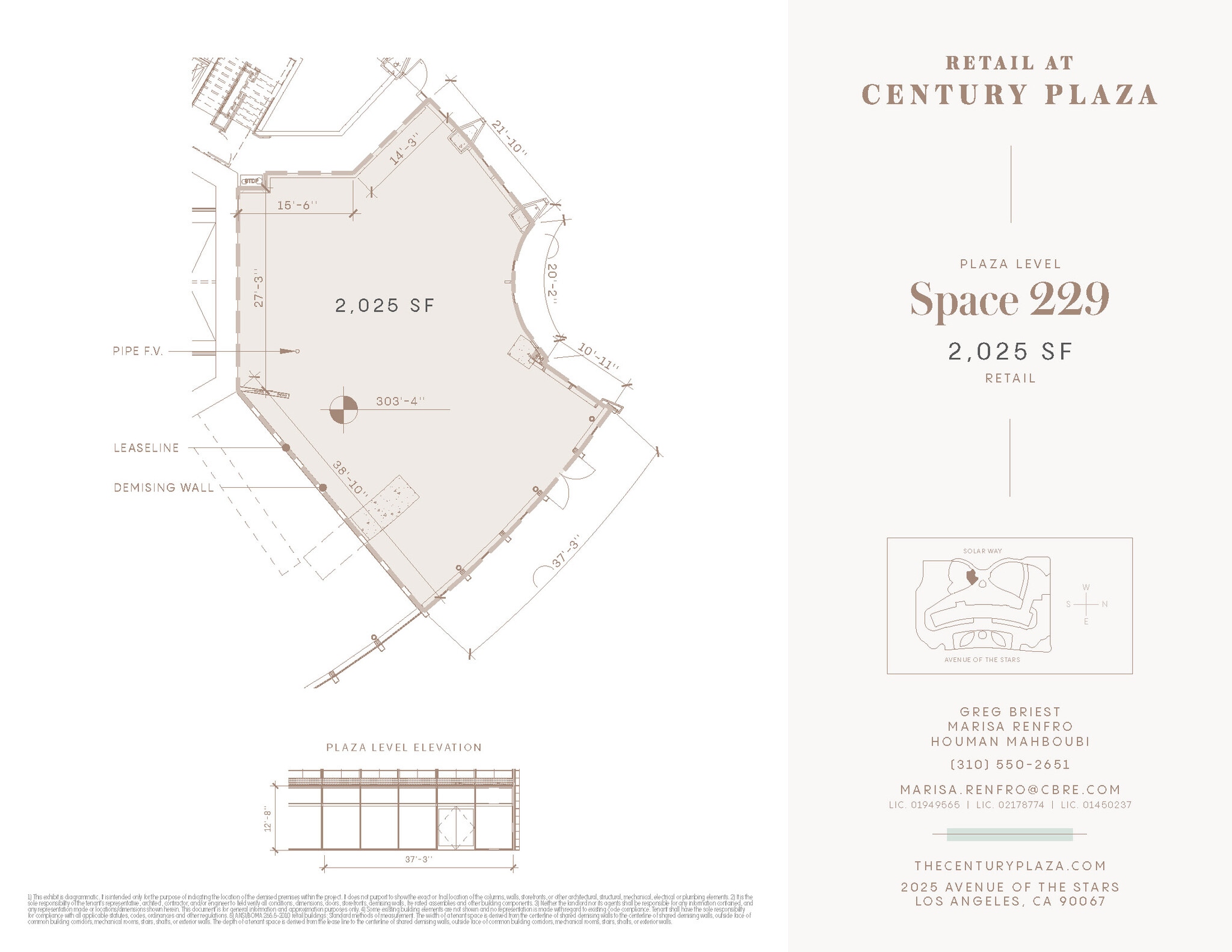 10200 Constellation Blvd, Los Angeles, CA à louer Plan d’étage– Image 1 sur 1