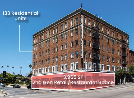 4083 W 3rd St, Los Angeles, CA à louer - Photo de l’immeuble – Image 2 sur 3