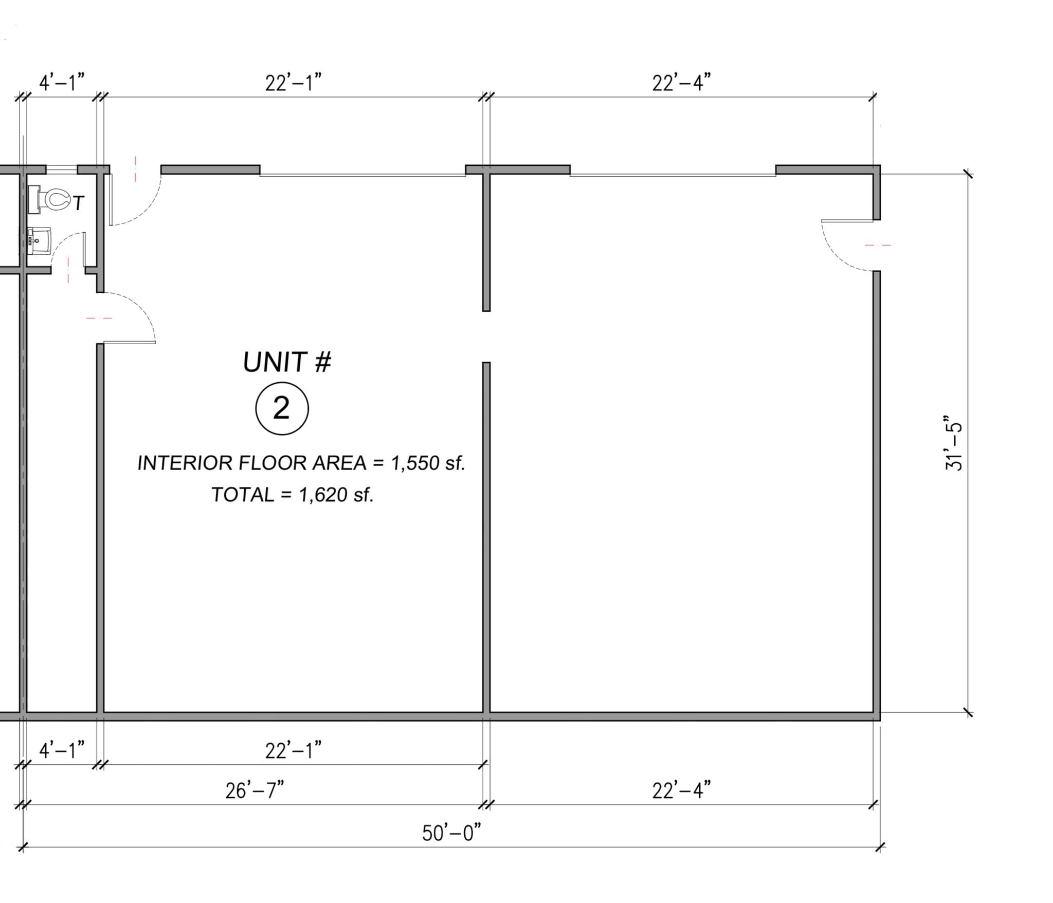 1180 Pike Ln, Oceano, CA à louer Plan d’étage– Image 1 sur 2