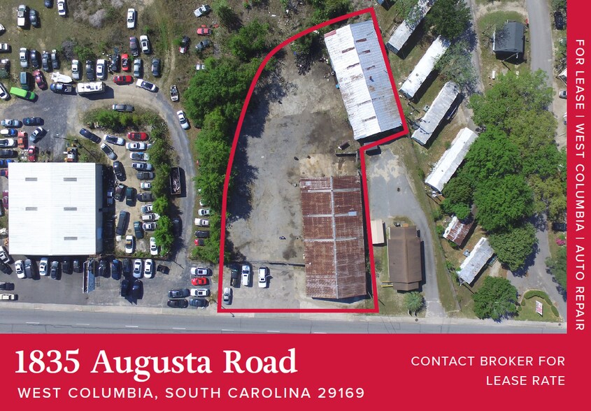 1835 Augusta Rd, West Columbia, SC à vendre - Photo de l’immeuble – Image 3 sur 7