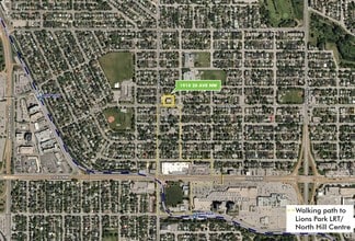 1910 20th Ave NW, Calgary, AB - Vue aérienne  vue de carte - Image1