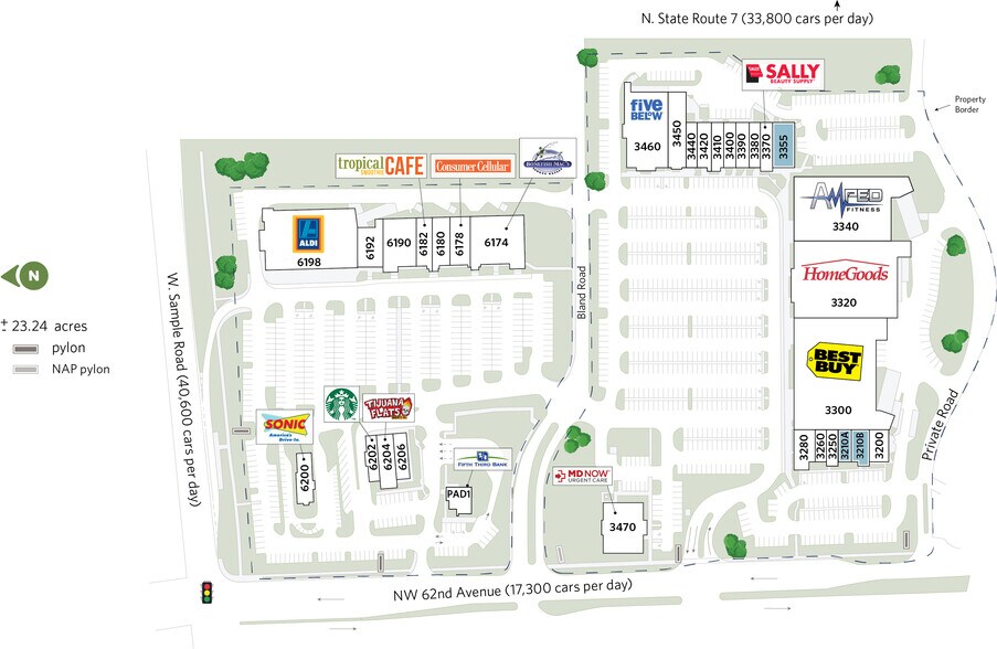 Sample Rd, Coral Springs, FL à louer - Plan de site – Image 3 sur 29
