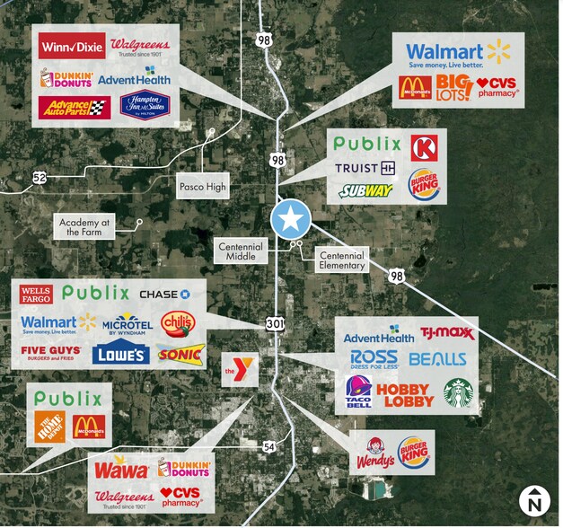 US 301, Dade City, FL à vendre - Photo de l’immeuble – Image 2 sur 3