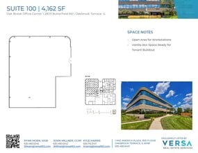 2707 Butterfield Rd, Oak Brook, IL à louer Plan d’étage– Image 1 sur 1