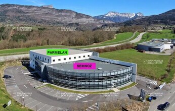 Annecy, HS - Vue aérienne vue de carte
