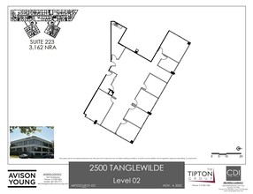 2500 Tanglewilde St, Houston, TX à louer Plan d’étage– Image 1 sur 1