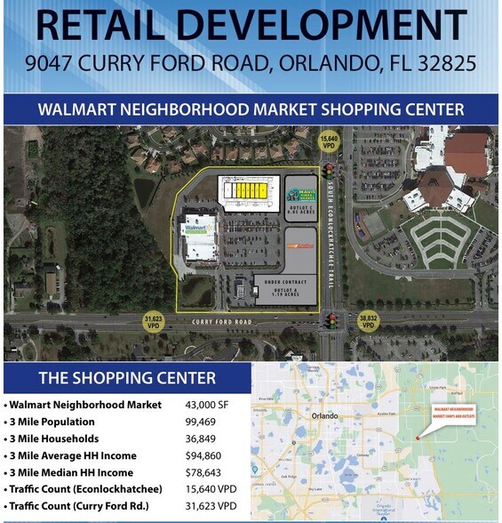 9047 Curry Ford Rd, Orlando, FL à louer - Photo de l’immeuble – Image 2 sur 3