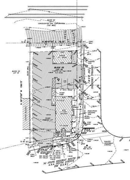 191 South Ave, Fanwood, NJ à vendre - Plan de site – Image 1 sur 1