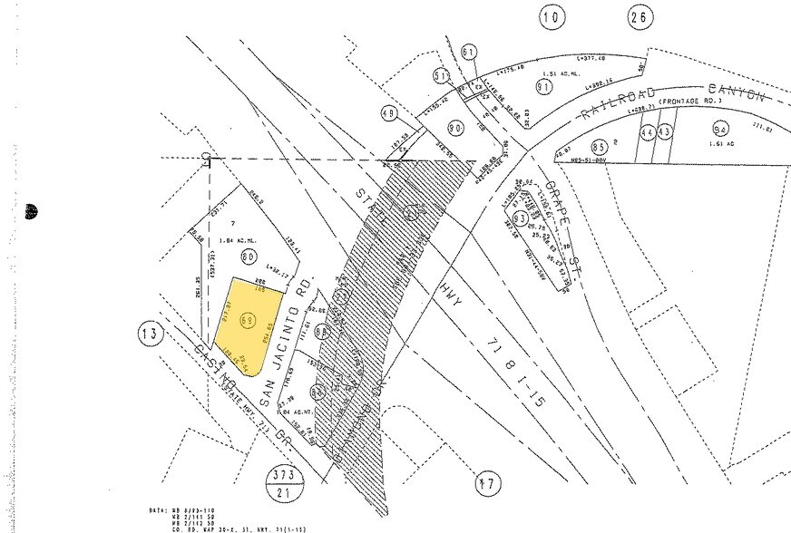 265 San Jacinto River Rd, Lake Elsinore, CA à louer - Plan cadastral – Image 3 sur 5