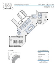 21600 Oxnard St, Woodland Hills, CA à louer Plan d’étage– Image 1 sur 1