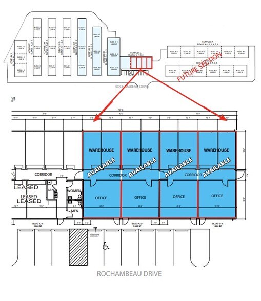 3825 Rochambeau Dr, Williamsburg, VA à louer - Plan d’étage – Image 3 sur 3