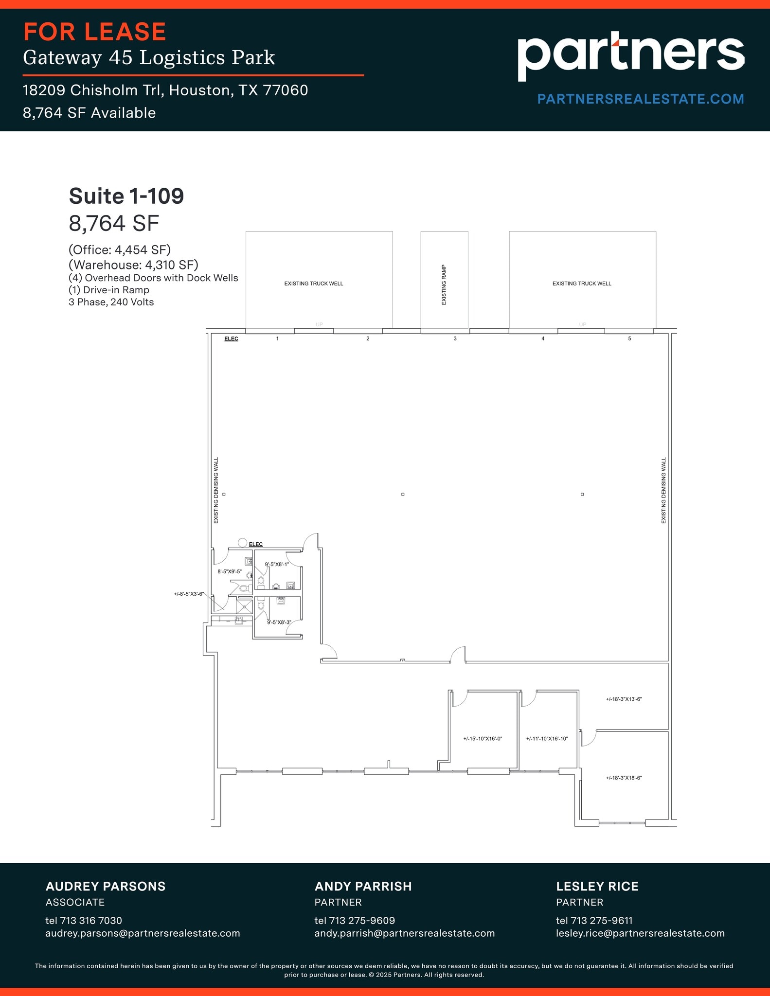 18207 Chisholm Trl, Houston, TX à louer Plan de site– Image 1 sur 1
