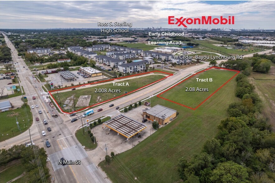 0 Cedar Bayou Lynchburg Rd., Baytown, TX à vendre - Aérien – Image 3 sur 3