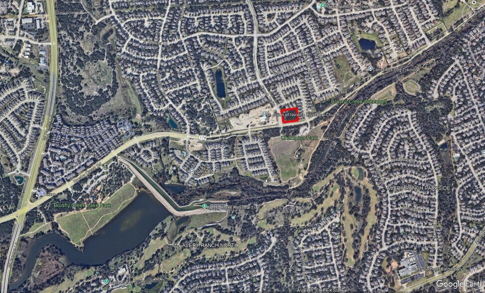 3831 Brushy Creek Road, Cedar Park, TX à vendre - Aérien – Image 2 sur 3
