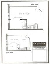 1732 Wazee St, Denver, CO à louer Plan d’étage– Image 2 sur 4