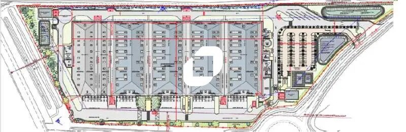 Industriel/Logistique dans Escrennes à louer - Plan d’étage – Image 2 sur 2