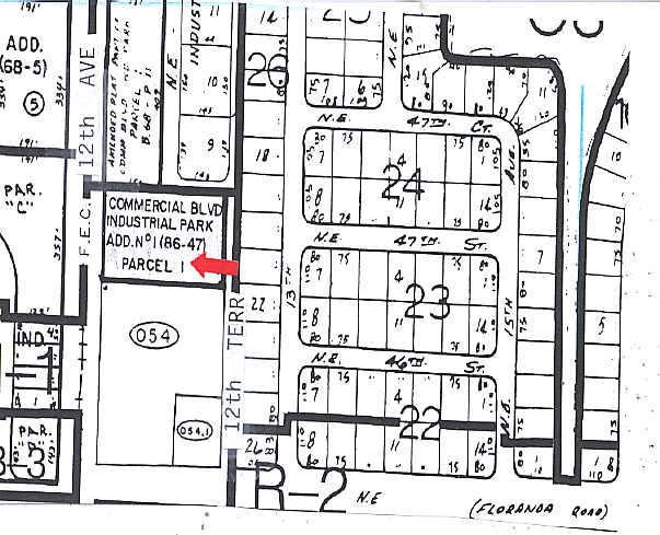 4701-4755 NE 12th Ave, Oakland Park, FL à louer - Plan cadastral – Image 2 sur 10