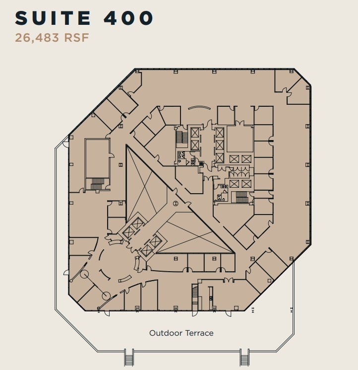 401 W A St, San Diego, CA à louer Plan d’étage– Image 1 sur 1