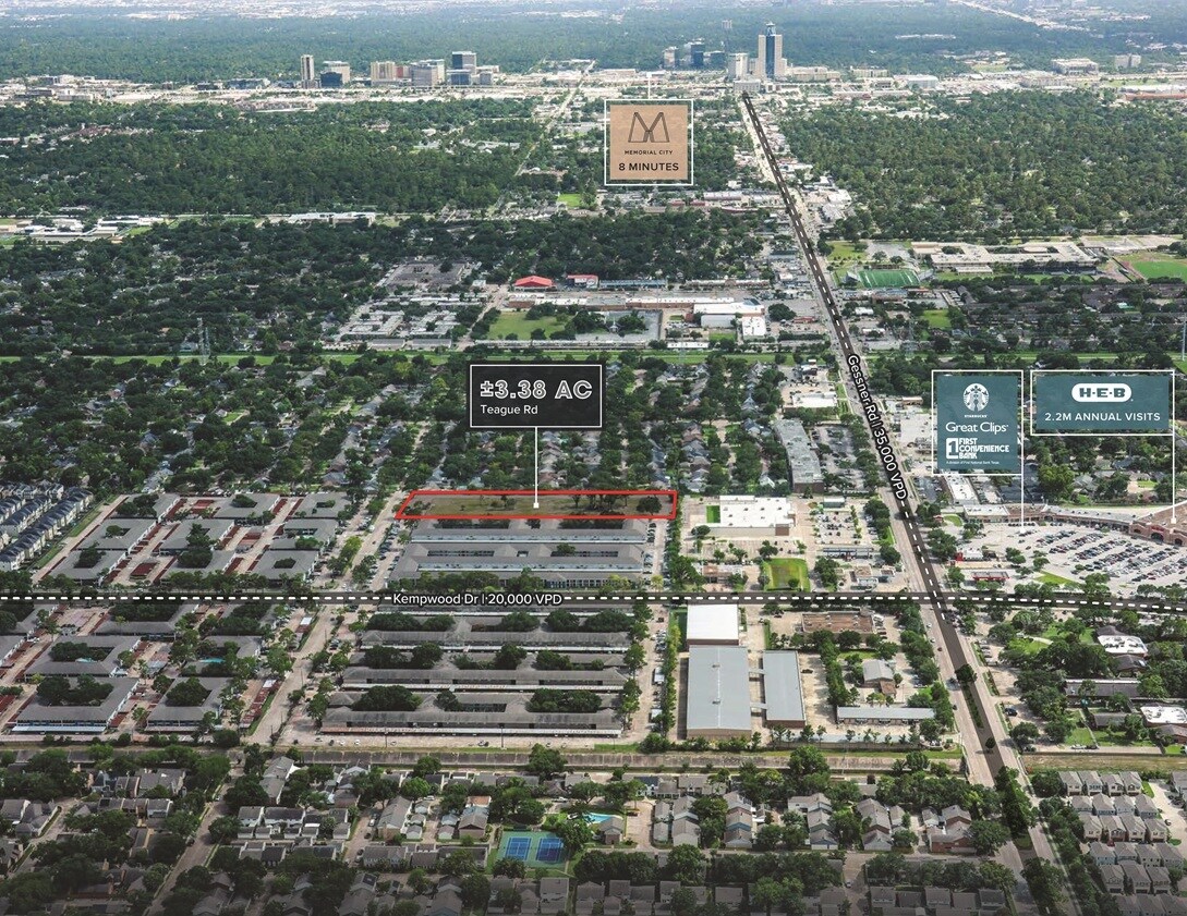 2711 Teague Rd, Houston, TX à vendre Aérien– Image 1 sur 5