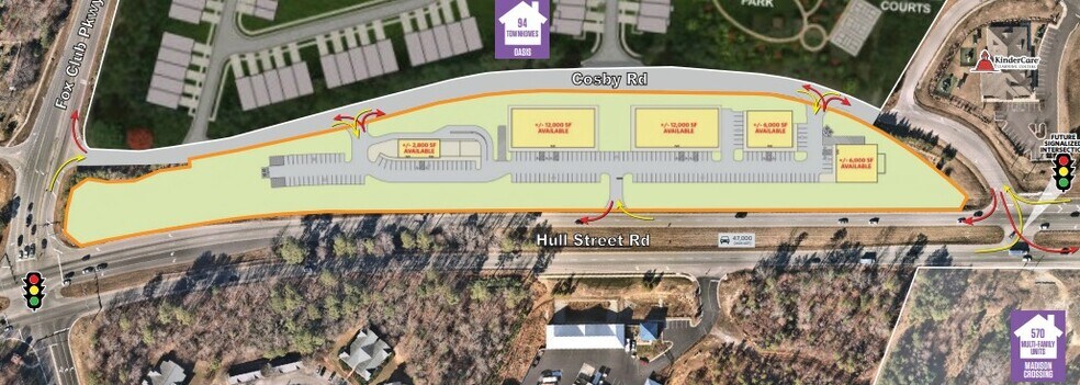 15516 Hull Street Rd, Chesterfield, VA à louer - Photo de l’immeuble – Image 2 sur 2