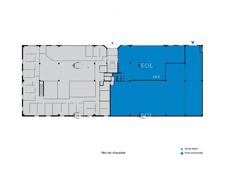 Local d’activités dans Pontault-Combault à louer - Plan d’étage – Image 3 sur 5