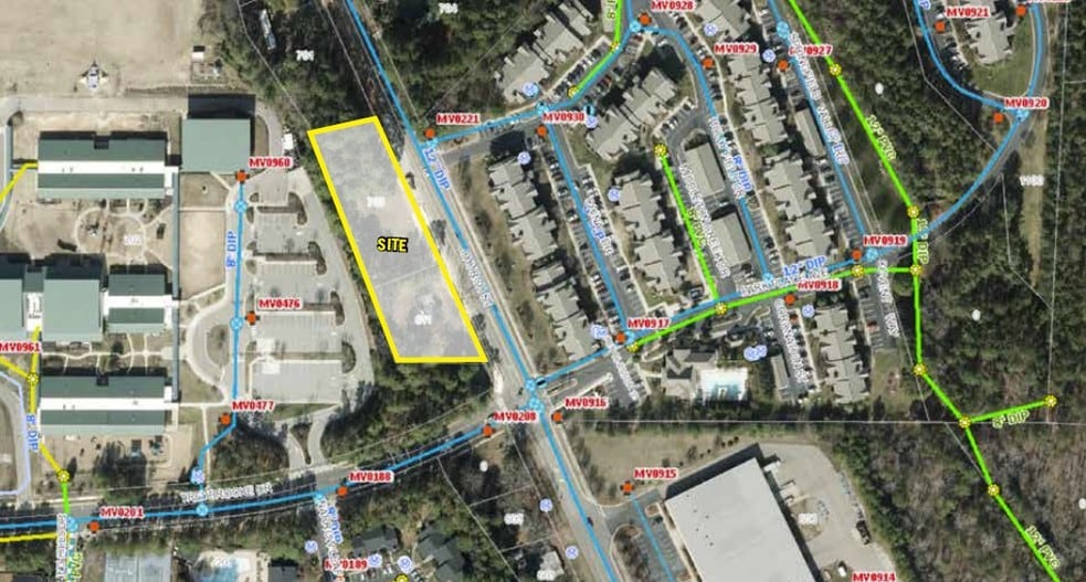 611-703 Church St, Morrisville, NC à vendre - Aérien – Image 2 sur 8