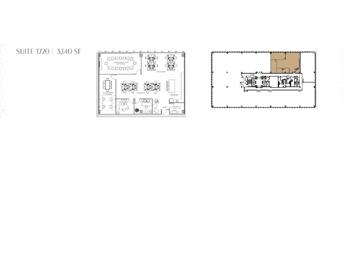 6300 Wilshire Blvd, Los Angeles, CA à louer Plan d’étage– Image 1 sur 1