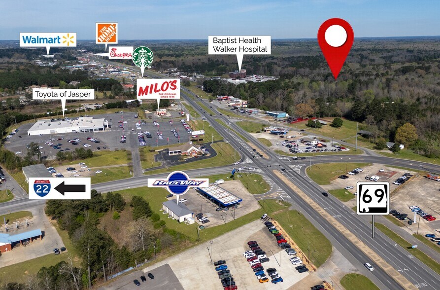 358 Blackwell Dairy Rd, Jasper, AL à vendre - Photo de l’immeuble – Image 2 sur 5