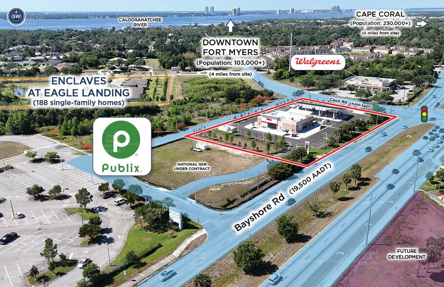 6522 Bayshore Rd, North Fort Myers, FL à vendre - Photo de l’immeuble – Image 3 sur 5