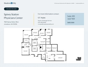 7823 Spivey Station Blvd, Jonesboro, GA à louer Plan de site– Image 2 sur 2