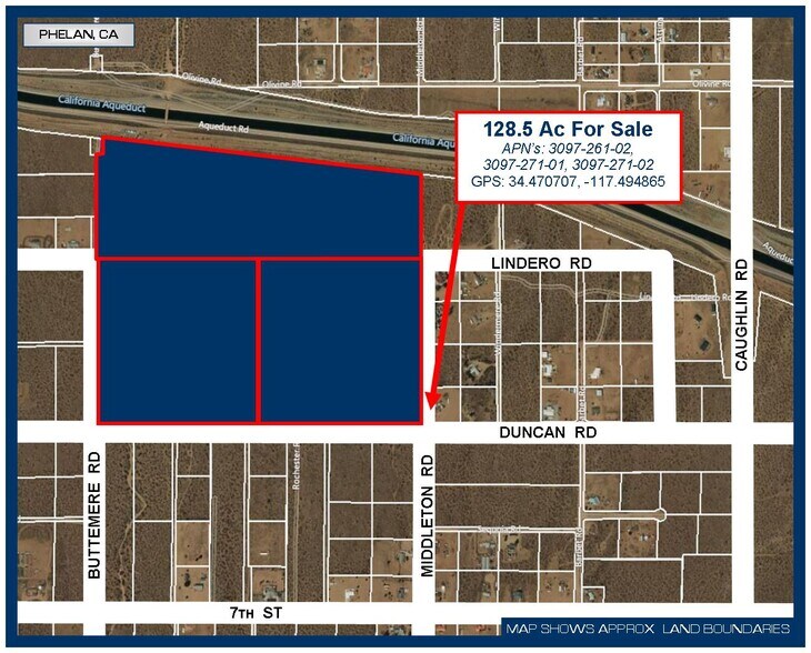 7710 Duncan, Phelan, CA à vendre - Aérien – Image 2 sur 4