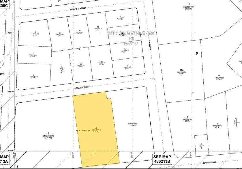 924 Eaton Ave, Bethlehem, PA à louer - Plan cadastral – Image 2 sur 3