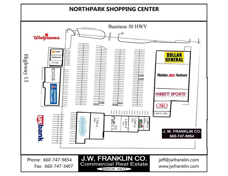 312-328 E Young Ave, Warrensburg, MO à louer - Plan de site – Image 2 sur 2