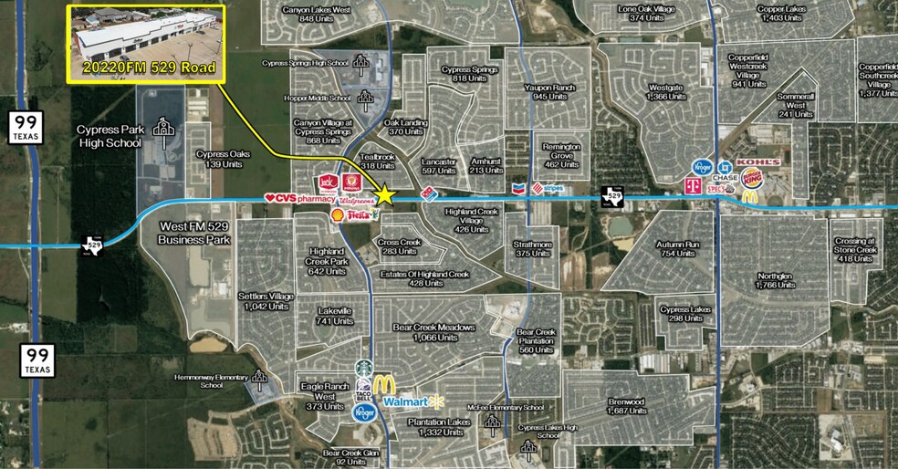 20220 FM 529, Cypress, TX à louer - Photo de l’immeuble – Image 3 sur 12
