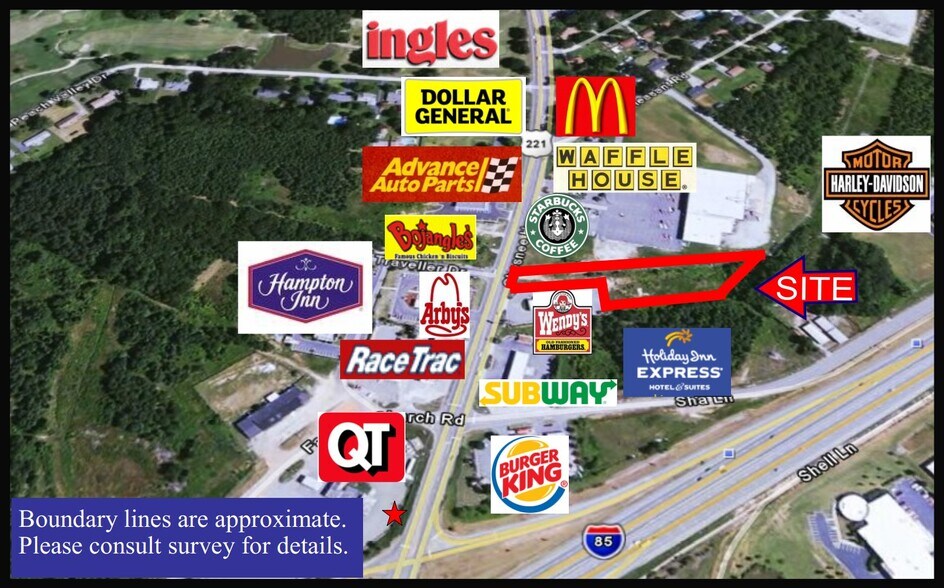 2214 Chesnee Hwy, Spartanburg, SC à vendre - Photo de l’immeuble – Image 1 sur 1