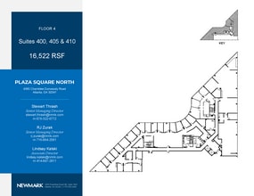 4360 Chamblee Dunwoody Rd, Atlanta, GA à louer Plan d’étage– Image 2 sur 2