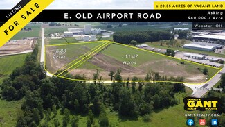 Plus de détails pour Old Airport Rd, Wooster, OH - Terrain à vendre