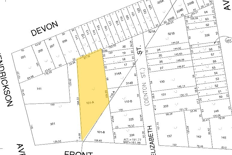 651 Front St, Hempstead, NY à vendre - Plan cadastral – Image 3 sur 3