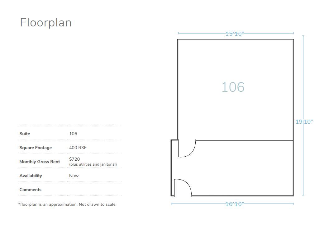 550 W Vista Way, Vista, CA à louer Plan d’étage– Image 1 sur 1