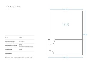 550 W Vista Way, Vista, CA à louer Plan d’étage– Image 1 sur 1