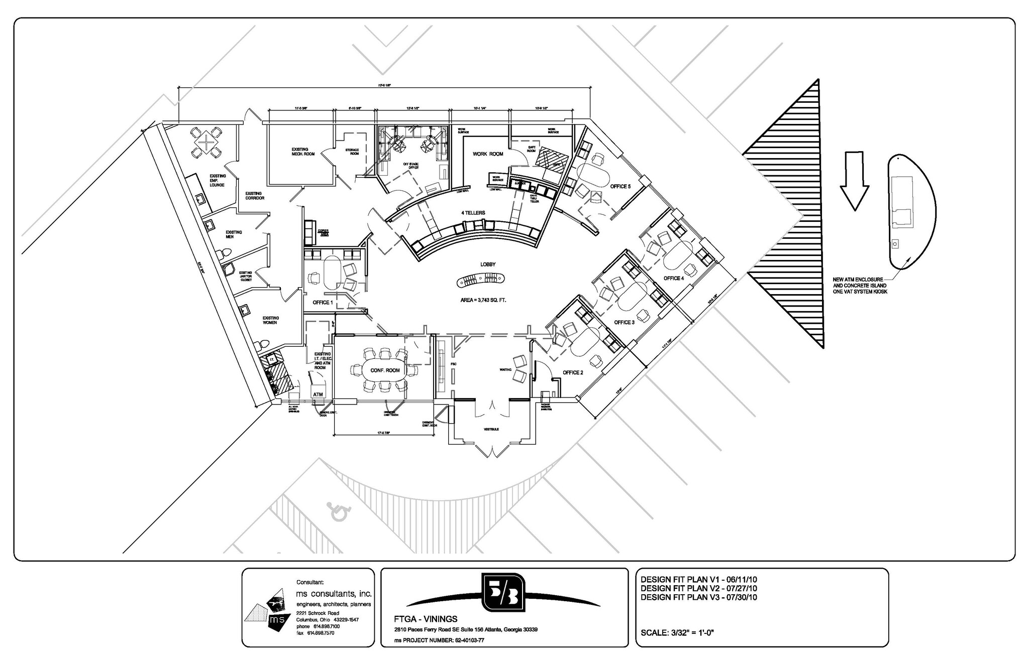 2810 Paces Ferry Rd SE, Atlanta, GA à louer Plan d’étage– Image 1 sur 1