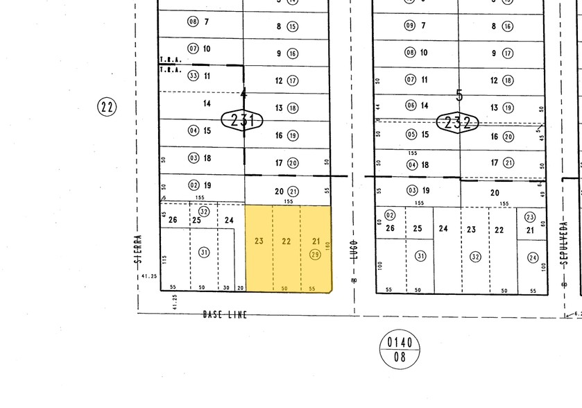 148 E Baseline St, San Bernardino, CA à vendre - Plan cadastral – Image 2 sur 11