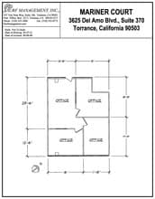 3625 Del Amo Blvd, Torrance, CA à louer Plan d’étage– Image 1 sur 1