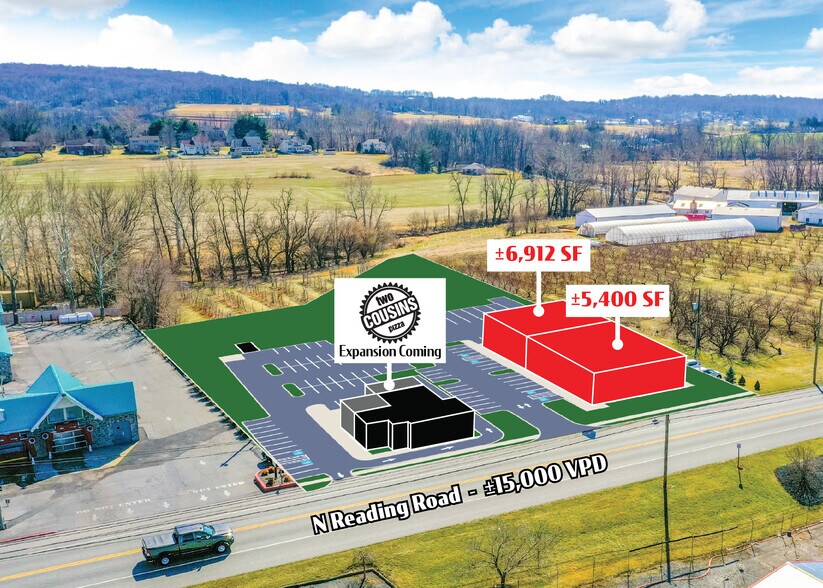 1215 N Reading Rd, Stevens, PA à louer - Photo de l’immeuble – Image 1 sur 1