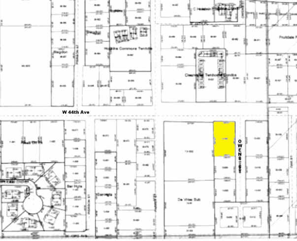 10900 W 44th Ave, Wheat Ridge, CO à louer - Plan cadastral – Image 2 sur 10