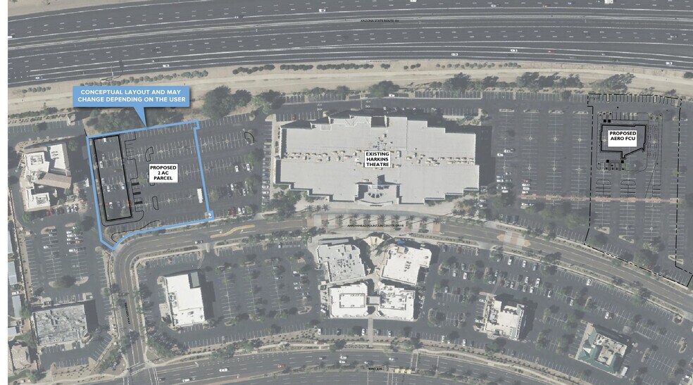 15160 N Arrowhead Fountains Center Dr, Peoria, AZ à louer - Plan de site – Image 1 sur 1