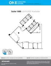 2300 Clayton Rd, Concord, CA à louer Plan d’étage– Image 1 sur 1