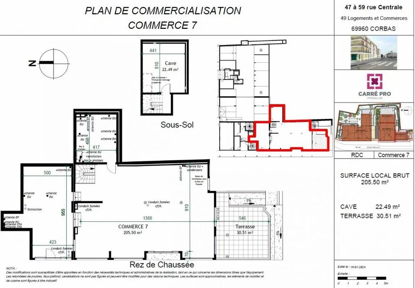 Local commercial dans Corbas à vendre - Photo de l’immeuble – Image 2 sur 3